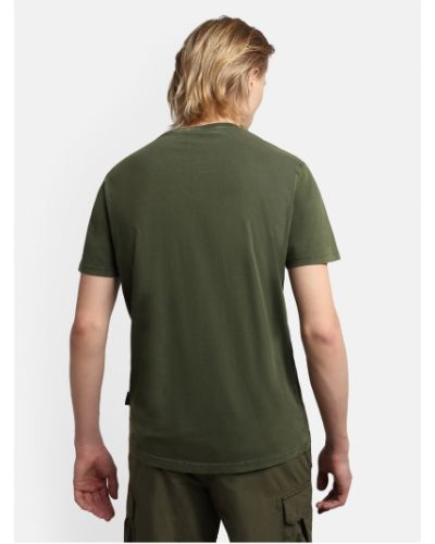 Tričko Napapijri zelená