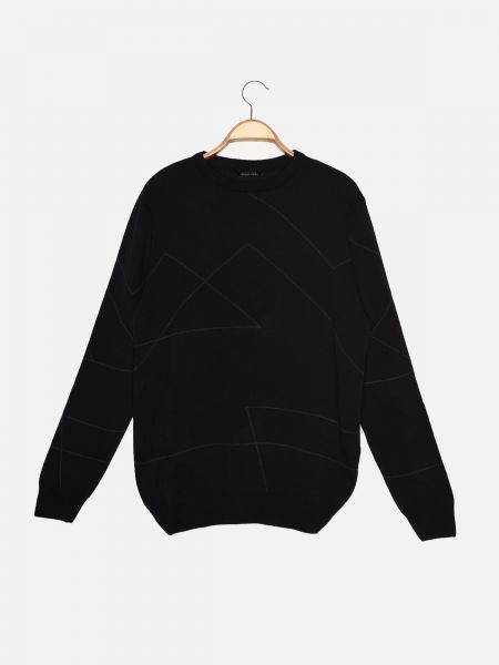 Sweter Trendyol czarny