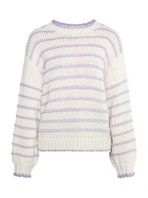 Памучен пуловер Dreimaster Maritim бяло