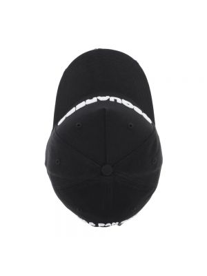 Cappello di cotone Dsquared2 nero