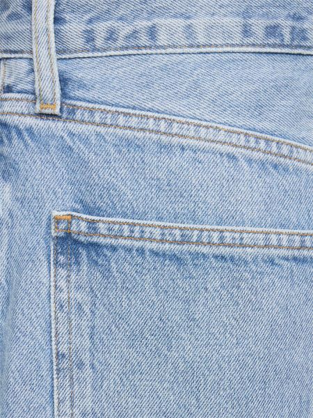 Jeans a vita alta baggy Agolde blu