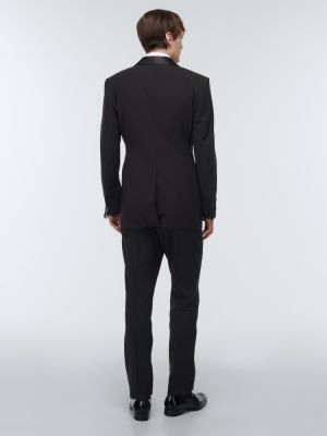 Vlnený oblek Tom Ford čierna