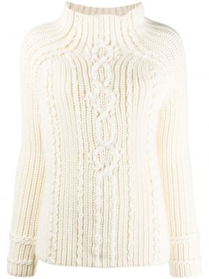 Jersey de punto de tela jersey Ermanno Scervino blanco