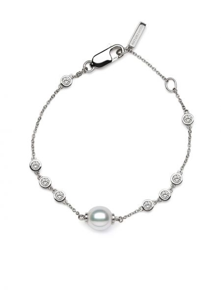 Zapestnica z perlami Autore Moda srebrna