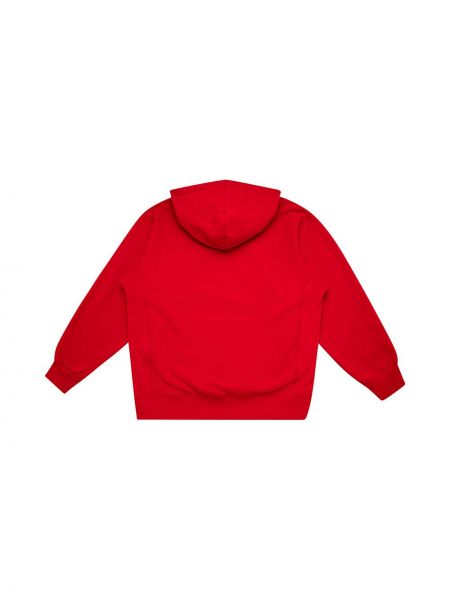Bluza z kapturem Supreme czerwona