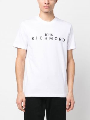 T-shirt mit print John Richmond