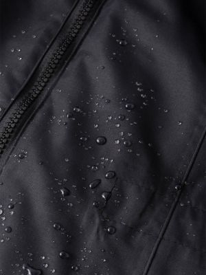 Длинное пальто с капюшоном Bpc Bonprix Collection черное