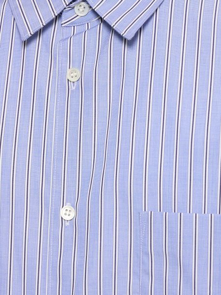 Ριγέ πουκάμισο Comme Des Garçons Shirt μπλε