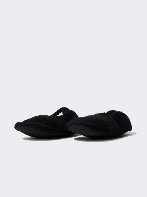 Domáce papuče Defacto čierna