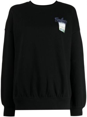Sweatshirt aus baumwoll mit print Musium Div. schwarz