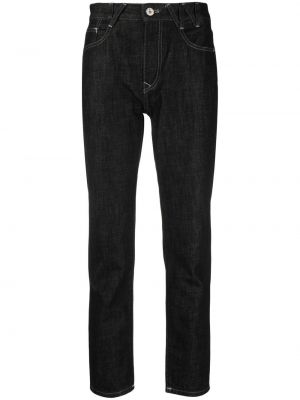 Straight jeans mit stickerei Vivienne Westwood schwarz