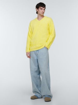 Пуловер Erl жълто