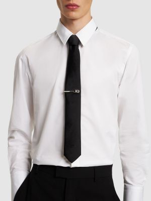 Kaklaraištis Ferragamo sidabrinė