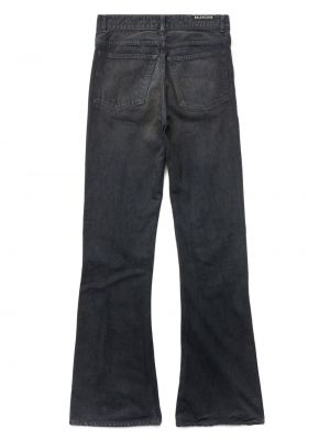 Jeans bootcut large Balenciaga marron