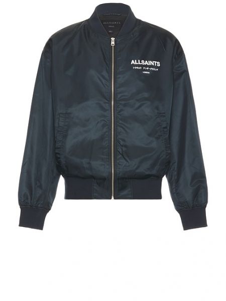 Bomber ceket Allsaints mavi