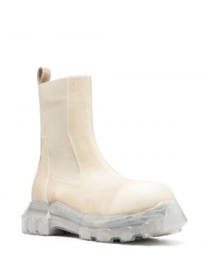 Chunky chelsea boots Rick Owens beige