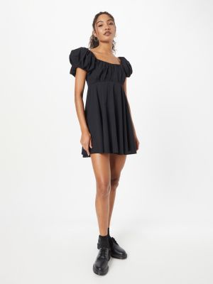 Κοκτέιλ φόρεμα Abercrombie & Fitch μαύρο