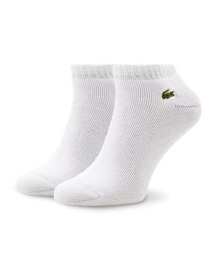 Nízké ponožky Lacoste bílé