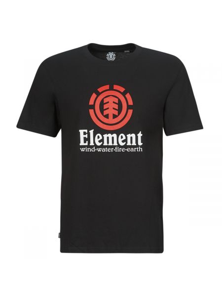 Tričko s krátkými rukávy Element černé