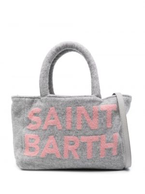 Жакардови шопинг чанта Mc2 Saint Barth