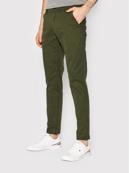 Сhinosy Tommy Jeans, zielony