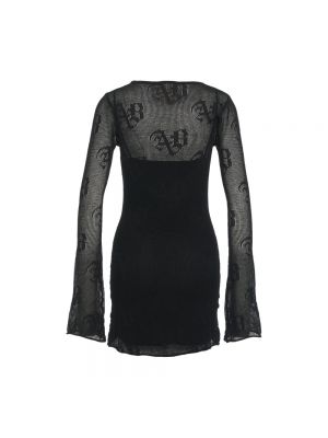 Mini vestido con estampado Aniye By negro
