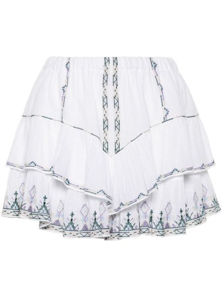 Bavlnené šortky Marant Etoile biela