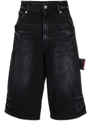 Jeans-shorts We11done svart