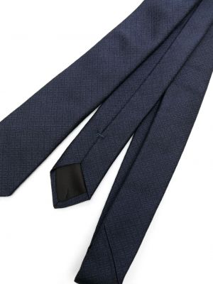 Seiden krawatte Givenchy blau