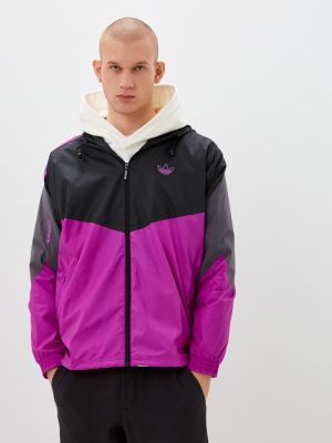 Ветровка Adidas Originals, фиолетовая