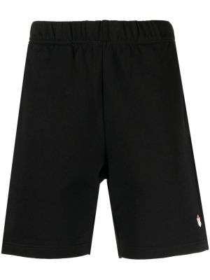Shorts de sport en coton Chocoolate noir