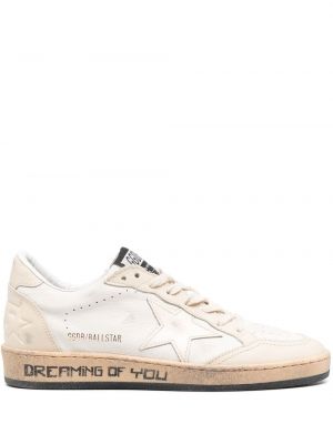 Stjernemønster blonder snøring sneakers Golden Goose