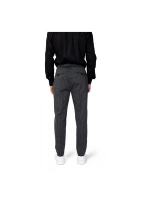 Pantalones con cordones de algodón Antony Morato negro
