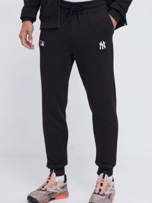 Sportovní kalhoty s aplikacemi 47brand černé