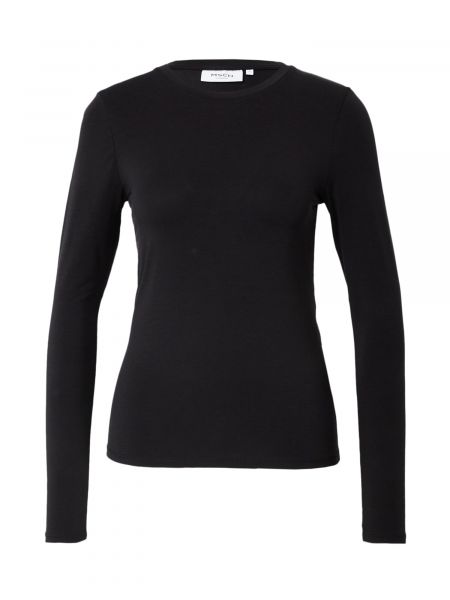 Marškinėliai ilgomis rankovėmis Msch Copenhagen juoda