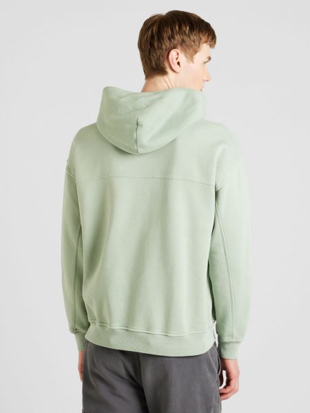Hoodie Abercrombie & Fitch vert