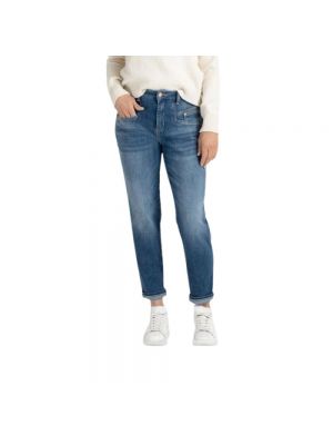 Jeans skinny slim Mac bleu