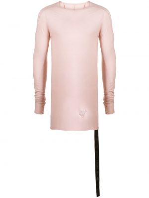 Långärmad t-shirt Rick Owens Drkshdw rosa