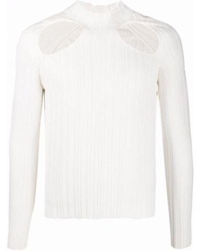 Top con collo alto Dion Lee bianco