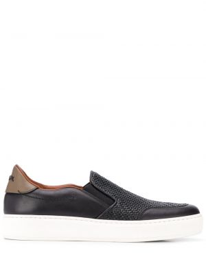 Skli på slip-on sneakers Zegna svart