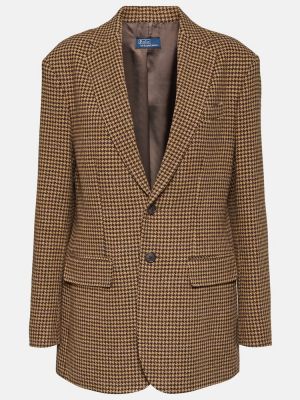 Μπλέιζερ houndstooth tweed Polo Ralph Lauren