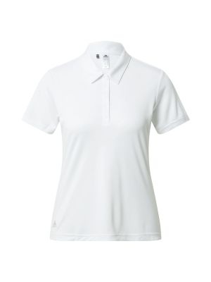 Top in maglia Adidas Golf bianco