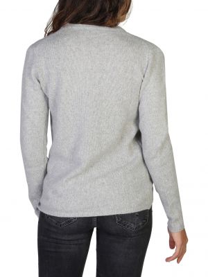 Kašmírový sveter 100% Cashmere sivá