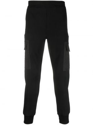 Bavlněné sportovní kalhoty Neil Barrett černé