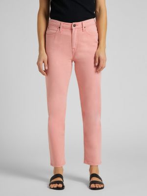 Straight jeans Lee pink