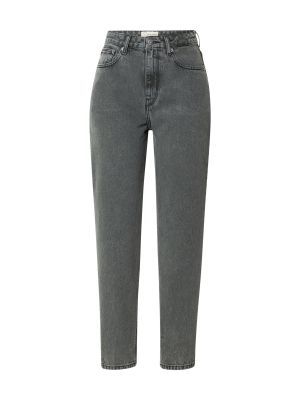 Džínsy s rovným strihom Mud Jeans sivá
