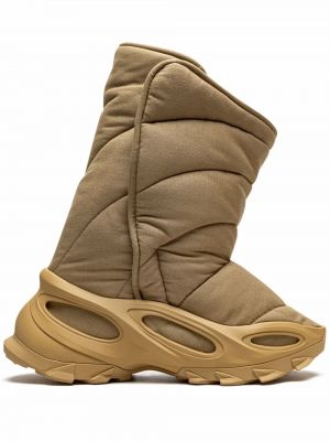 Zateplené členkové topánky Adidas Yeezy khaki