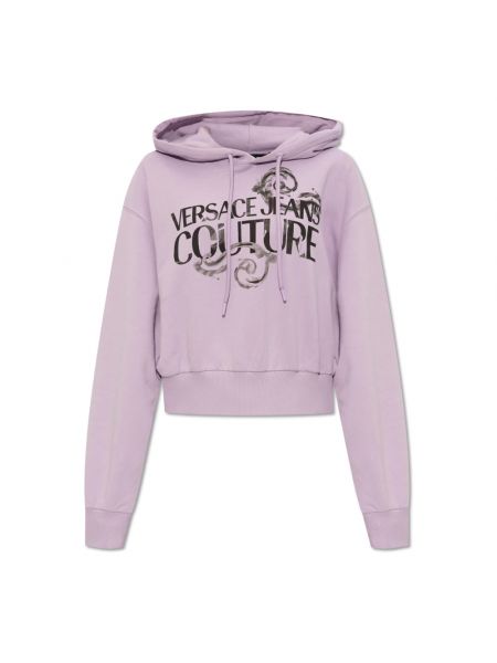 Hoodie Versace Jeans Couture lila