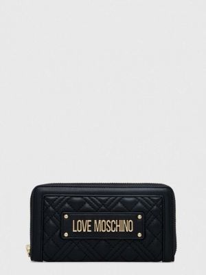 Большой кошелек Love Moschino черный