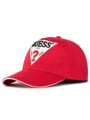 Șapcă Guess roșu